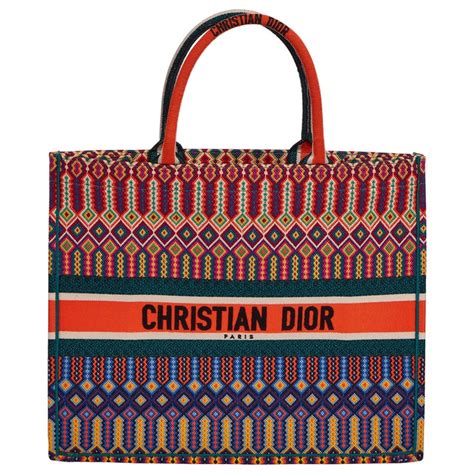 christian dior orange tote bag|Christian Dior tote bag copy.